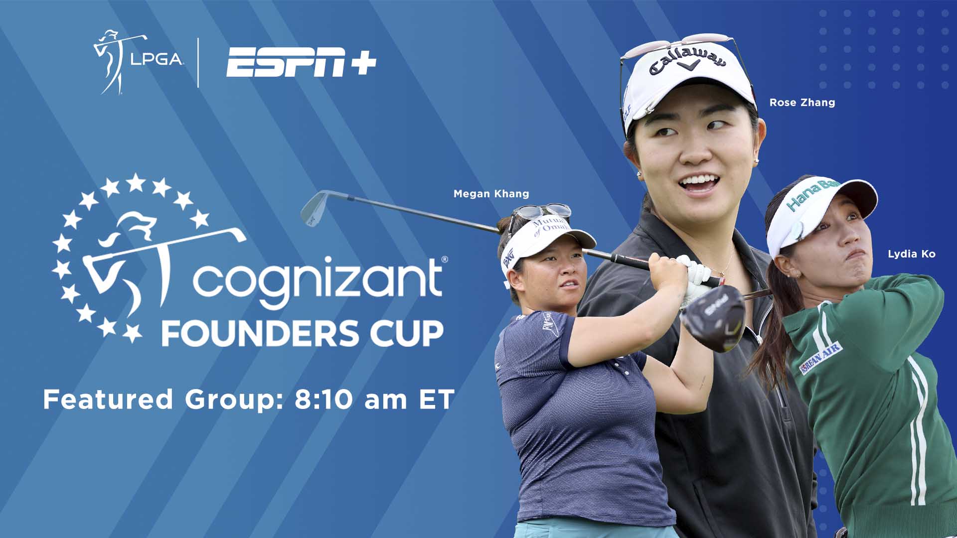 Live Coverage of the Second Round of the Cognizant Founders Cup Featured Groups Starting on ESPN